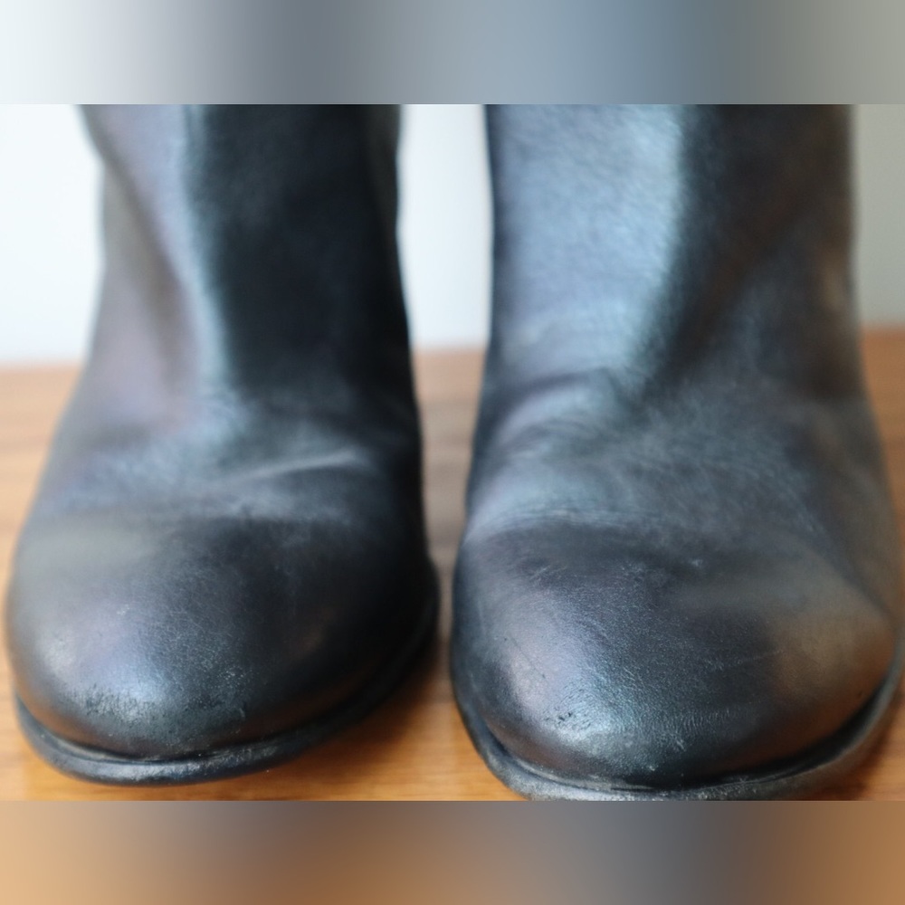 Sale 🔥 Authentic Hugo Boss iridescent Leather Boots! - Picture 11 of 12